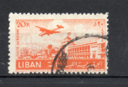 LIBAN  PA   N° 75     OBLITERE    COTE 0.50€       AEROPORT - Lebanon