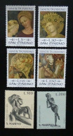 San Marino Mi 1055-1058 + 1067-1068 ** , Europa-CEPT / Gemälde - Unused Stamps