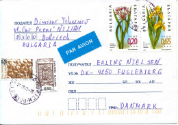 Bulgaria Cover Sent To Denmark 21-10-2003 Topic Stamps - Lettres & Documents
