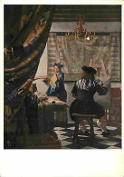 Art - Peinture - Johannes Vermeer Dit Jan Vermeer De Delft - Le Peintre Dans Son Atelier - CPM - Voir Scans Recto-Verso - Pittura & Quadri