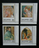 San Marino Mi 1201-1204 ** , Gemälde - Neufs