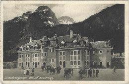 Lötschbergbahn Bahnhof Kandersteg 1916 Berner Alpenbahn Bern--Simplon Belebt Selten Kutsche - Kandersteg