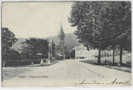 TILFF : L'église Et La Place - 1904 - Esneux