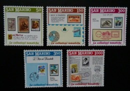 San Marino Mi 1382-1386 ** - Unused Stamps