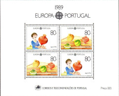 Portugal Bloc N** Yv: 65 Mi 64 Europa Cept Jogo De Priao (Thème) - 1989