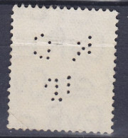 Great Britain Perfin Perforé Lochung 'KD Co' 1936 Mi. 185 X, GV. ERROR Variety 'Missing Pins In All Letters' (2 Scans) - Perfin