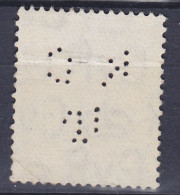 Great Britain Perfin Perforé Lochung 'KD Co' 1936 Mi. 185 X, GV. ERROR Variety 'Missing Pins In All Letters' (2 Scans) - Perfins