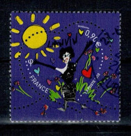 2010 N 4432 COEUR LANVIN VIOLET OBLITERE  CACHET ROND #234# - Usati