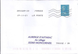 TP N° 5535 SUR LETTRE DU 17.11.21 - Covers & Documents