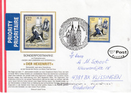 Oostenrijk 2000, FDC Sent To Vlissingen, Netherland, The Witches' Ride From Mariatrost - FDC