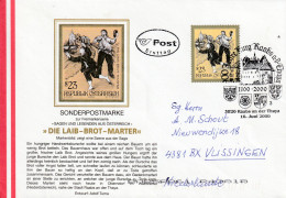 Oostenrijk 2000, FDC Sent To Vlissingen, Netherland, The Loaf And Bread Torture - FDC