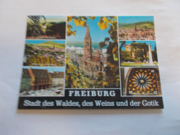 FREIBURG FRIBOURG ( ALLEMAGNE GERMANY ) STADT DES WALDES DES WEINS UND DER GOTIK TIMBRE ELISABETH SCHWARZHAUPT - Freiburg I. Br.