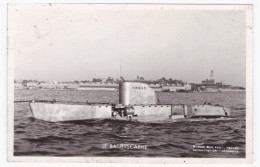 LE BATHYSCAPHE  (carte Photo Animée) - Unterseeboote