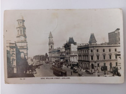 Adelaide, King William Street, Tram, Old Cars, South Australia, 1939 - Adelaide