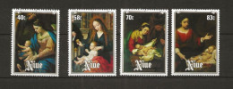 Niue 1984 Christmas, Paintings Mi  596-599 MNH(**) - Niue