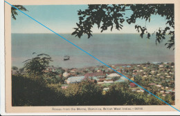 Dominica Britisch West Indies Roesau From The Morne - Dominica