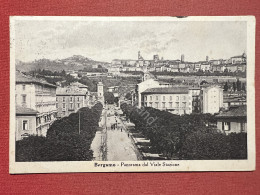 Cartolina - Bergamo - Panorama Dal Viale Stazione - 1946 - Bergamo