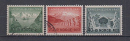 NOORWEGEN - Michel - 1943 - Nr 292/94 - Gest/Obl/Us - Usati