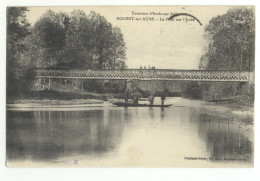 10/ CPA A -  Nogent Sur Aube - Le Pont Sur L'Aube - Nogent-sur-Seine