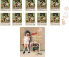 GREECE  2014   BOOKLET    SELF - ADHESIVE   STAMPS      PAPADOPOYLOS  BISCUITS - Markenheftchen