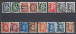 NOORWEGEN - Michel - 1950 - Nr 353/68 - Gest/Obl/Us - Used Stamps