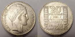 1097 FRANCIA 1934 FRANCE 20 FRANCS 1934 - Andere & Zonder Classificatie