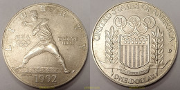 1115 ESTADOS UNIDOS 1992 1992 OLYMPICS D BASBALL 1$ SILVER - Other & Unclassified