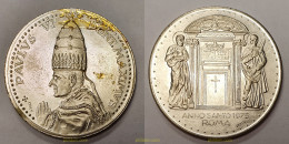 1125 VATICANO 1975 VATICANO AÑO SANTO 1975 ROMA SILVER - Vatican