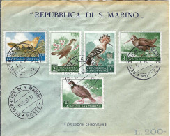 SAINT MARIN Ca.1962: LSC Ill. - Covers & Documents