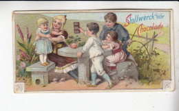 Stollwerck Album No 1  Kinderbilder Kinder Am Gartentisch     Gruppe 3 #7  Von 1897 - Stollwerck