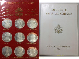 1361 VATICANO 1984 SET ROMA - CASTELGANDOLFO 1984 - THE POPES OF THE XX TH CENTURY - Vaticano