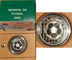 1421 ESPAÑA 2002 2002 ESPAÑA 10 EURO MUNDIAL DE FUTBOL BALON PLATA - 10 Céntimos