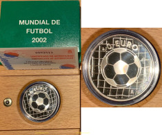 1421 ESPAÑA 2002 2002 ESPAÑA 10 EURO MUNDIAL DE FUTBOL BALON PLATA - 10 Centesimi