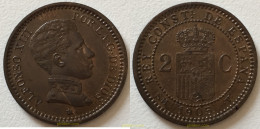 1602 ESPAÑA 1905 2 CENTIMOS ALFONSO XIII 1905 SMV *5 - Sammlungen