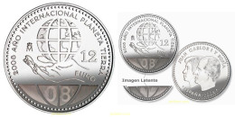 1713 ESPAÑA 2008 12 EUROS 2008 AÑO INTERNACIONAL DEL PLANETA TIERRA - 10 Centimos