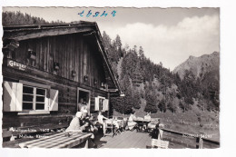 E5145) WOLLIGGERHÜTTE Mit Werbetafel GÖSSER BIER Im Dössenertal Bei MALLNITZ Kärnten  - S/W FOTO AK Gäste Alt ! - Mallnitz