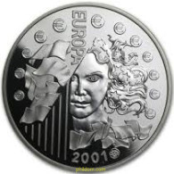 1994 FRANCIA 2001 FRANCE 2001 PLATA 6,55957 PROOF - Autres & Non Classés