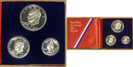 2194 ESTADOS UNIDOS 1976 UNITED STATES BICENTENNIAL SILVER PROOF SET 1776-1976 - Other & Unclassified