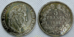 2287 FRANCIA 1834 LOUIS-PHILIPPE 5 FRANCS 1834 PARIS - Autres & Non Classés