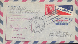 Erstflug PAN AMERIACAN New York - Düssledorf Ab NEW YORK (IDL) N.Y. 26.10.1959 - Altri & Non Classificati