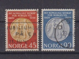 NOORWEGEN - Michel - 1959 - Nr 434/35 - Gest/Obl/Us - Gebruikt