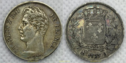 2443 FRANCIA 1827 CHARLES X 1827 A 1 FRANC - Autres & Non Classés