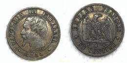 2459 FRANCIA 1854 NAPOLEON III 1854 1 CENTIME MA - Otros & Sin Clasificación