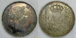 2473 ESPAÑA 1861 ISABEL II 1861 20 REALES MADRID - Sammlungen