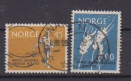 NOORWEGEN - Michel - 1959 - Nr 436/37 - Gest/Obl/Us - Oblitérés