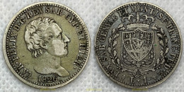 2572 ITALIA 1826 ITALIAN SARDINIA 1 LIRA 1826 - Monedas Feudales