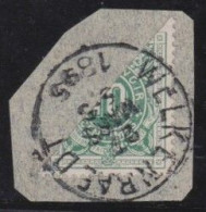 Belgie  .   OBP    .    TX  1  Halve Zegel Op Fragment    .   O    .   Gestempeld    .   /   .   Oblitéré - Timbres