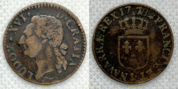 2609 FRANCIA 1778 LUDO XVI 1778 1 SOL LOUIS XVI - Sonstige & Ohne Zuordnung