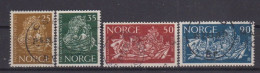 NOORWEGEN - Michel - 1963 - Nr 487/90 - Gest/Obl/Us - Oblitérés