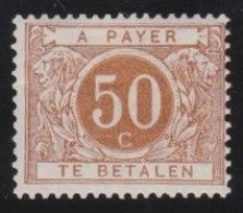 Belgie  .   OBP    .    TX   8   .   *      .   Ongebruikt Met Gom     .   /   .   Neuf Avec Gomme - Briefmarken